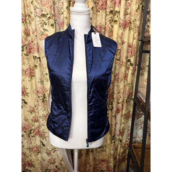 Anatomie Jackets & Blazers - NWT! Anatomie Blue Thermolite Vest with Interior and Exterior Pockets Size XS